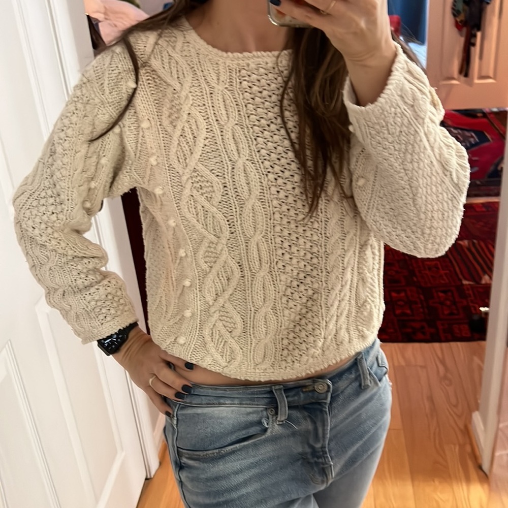 Vintage crop sweater - Picture 3 of 3